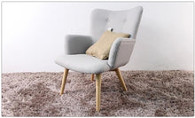 Load image into Gallery viewer, Fashion wood sofa,living room furnture Comfortable chair