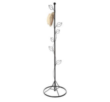 Load image into Gallery viewer, 100% metal coat rack, longevity, anti rust, folding iron hangers, white/black/bronze