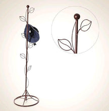 Load image into Gallery viewer, 100% metal coat rack, longevity, anti rust, folding iron hangers, white/black/bronze