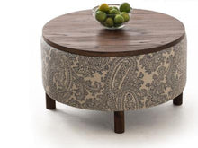 Load image into Gallery viewer, 100% Wood Coffice Table,Pure cotton cloth,rustic Wood furniture,Tea table,coffee table with storage