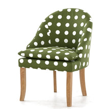 Load image into Gallery viewer, 100% oak leg chair coffee chair wood legs sofa PU leather chair