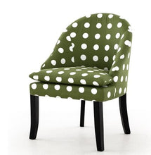 Load image into Gallery viewer, 100% oak leg chair coffee chair wood legs sofa PU leather chair