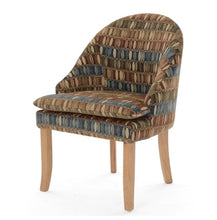 Load image into Gallery viewer, 100% oak leg chair coffee chair wood legs sofa PU leather chair