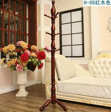Load image into Gallery viewer, 100% wooden coatrack stand 9 hooks,wooden living room furniture,Home Furnishing Decor armario ropero loft style furniture