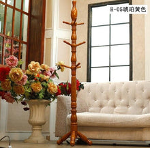 Load image into Gallery viewer, 100% wooden coatrack stand 9 hooks,wooden living room furniture,Home Furnishing Decor armario ropero loft style furniture