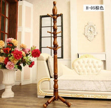 Load image into Gallery viewer, 100% wooden coatrack stand 9 hooks,wooden living room furniture,Home Furnishing Decor armario ropero loft style furniture