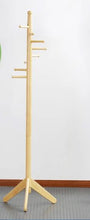 Load image into Gallery viewer, 2015 Hot Sale 100% Oak hatrack,Fashion Countryside Wooden coat rack stand 177cm,8 wood hook coat rack,wood living room furniture