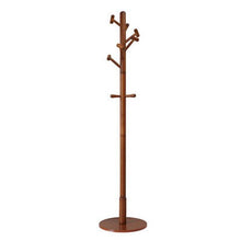 Load image into Gallery viewer, 100% Wooden Coat Rack Hanger hat rack 100% Oak wood coat racks multi-hooks Home Furniture Clothes hanger