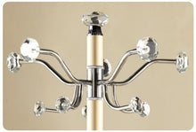 Load image into Gallery viewer, 100% crystal coat racks shining crystal hanger Multi hooks,hook rotation clothes rack living room furniture armario ropero