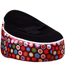 Load image into Gallery viewer, Medium Brown Circl Beanbag Bean Bag Chair Kids Bed For Sleeping Portable