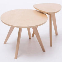 Load image into Gallery viewer, 60cm  circular table,100% wood tea table,Leisure coffee table,Dining table wood furniture,living room furniture,