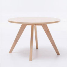 Load image into Gallery viewer, 60cm  circular table,100% wood tea table,Leisure coffee table,Dining table wood furniture,living room furniture,