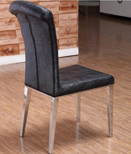 Load image into Gallery viewer, Fashion Classic chair Stainless steel+Leather dining chairs