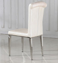 Load image into Gallery viewer, Fashion Classic chair Stainless steel+Leather dining chairs
