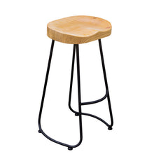 Load image into Gallery viewer, Vintage metal bar table,anti rust treatment,bar stool,100% wooden &amp; metal table,bar furniture set