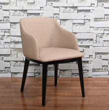 Load image into Gallery viewer, Hot Modern  chair with armchair metal leather living room chair.Leather Dining Room furniture Metal Dining Chair