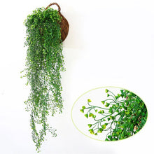 Load image into Gallery viewer, Luyue Artificial Plant Vines wall hanging green plant Chlorophytum decorative PVC Simulation plants orchid fake Flower rattan