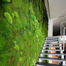 Load image into Gallery viewer, Luyue 1M*1M Square Artificial Plant Lawn Home Simulation Plant Background Wall Moss Turf Green Sod Interior Window Decoration