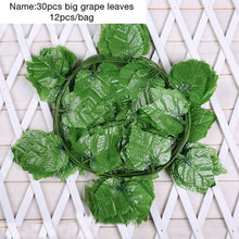 Load image into Gallery viewer, Luyue 2.2m Artificial Grape Leaves outdoor garden decoration Simulation scindapsus leaf Fake Flower green plant vines courtyard