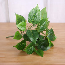 Load image into Gallery viewer, Luyue Artificial  turf grass Plant Lawn Outdoor decor plant wall accessories DIY green vines branch wedding decor Fake tree leaf