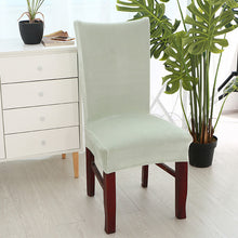Load image into Gallery viewer, Velvet Dining Chair Cover Dustproof Stretch Chair Covers