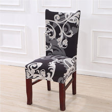 Load image into Gallery viewer, Chair Cover Spandex Kitchen Slipcover Removable Anti-dirty Seat Cover