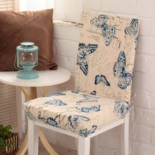Load image into Gallery viewer, Chair Cover Spandex Kitchen Slipcover Removable Anti-dirty Seat Cover