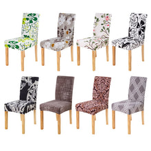 Load image into Gallery viewer, Chair Cover Spandex Kitchen Slipcover Removable Anti-dirty Seat Cover