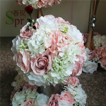 Load image into Gallery viewer, SPR wedding table center flower ball  wedding road lead artificial flore  centerpiece  wedding backdrop flower decoration