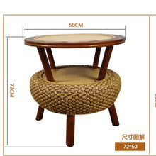 Load image into Gallery viewer, Luxury Round Rattan Garden Furniture Rattan Table Rattan Chair Set