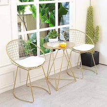 Load image into Gallery viewer, Metal steel Leisure Chair iron wire chair