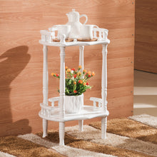 Load image into Gallery viewer, Wood Tea Table Wheeled brake Round square small coffee table sofa side table