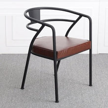 Load image into Gallery viewer, Hot Metal Loft Chair Armrest dining chairs Village of retro furniture Vintage metal bar chair Bar furniture Living room chair