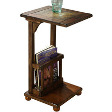 Load image into Gallery viewer, sofa side table with Stone tea table telephone table square bedside table