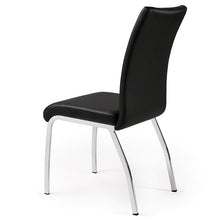 Load image into Gallery viewer, Modern simple household dining chair steel chrome plated dining chair