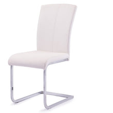 Load image into Gallery viewer, New Fashion European dining chair Stainless PU leather dining chair