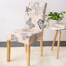 Load image into Gallery viewer, Floral Print Chair Cover Home Dining Elastic Chair Covers