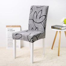 Load image into Gallery viewer, Floral Print Chair Cover Home Dining Elastic Chair Covers
