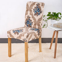 Load image into Gallery viewer, Floral Print Chair Cover Home Dining Elastic Chair Covers