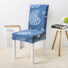 Load image into Gallery viewer, Floral Print Chair Cover Home Dining Elastic Chair Covers
