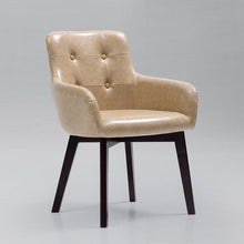 Load image into Gallery viewer, Luxury louis chair 100% wood PU leather loung chair leisure sofa armchair office chair conference chair living room furniture