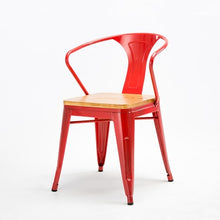 Load image into Gallery viewer, Loft Metal Chairs  metal bar chair Dining Room Furniture Wooden Chairs