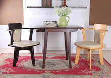 Load image into Gallery viewer, 100% oak +PU dining chair