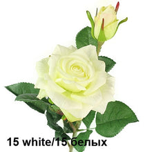 Load image into Gallery viewer, Real Touch Rose Sets Bouquet Latex Coated Silk Flower Home/Wedding/Marrige/Party Decoration Flower Decorative Artificial Flowers