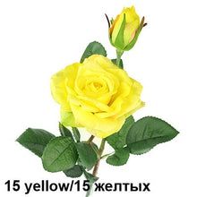 Load image into Gallery viewer, Real Touch Rose Sets Bouquet Latex Coated Silk Flower Home/Wedding/Marrige/Party Decoration Flower Decorative Artificial Flowers