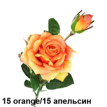 Load image into Gallery viewer, Real Touch Rose Sets Bouquet Latex Coated Silk Flower Home/Wedding/Marrige/Party Decoration Flower Decorative Artificial Flowers