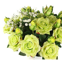 Load image into Gallery viewer, Real Touch Rose Sets Bouquet Latex Coated Silk Flower Home/Wedding/Marrige/Party Decoration Flower Decorative Artificial Flowers