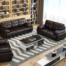 Load image into Gallery viewer, Maison Moderna Kanepe Asiento Sectional Puff Moderno Para Meble Couch Leather De Sala Mueble Set Living Room Furniture Sofa