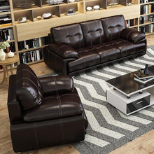 Load image into Gallery viewer, Maison Moderna Kanepe Asiento Sectional Puff Moderno Para Meble Couch Leather De Sala Mueble Set Living Room Furniture Sofa