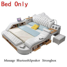 Load image into Gallery viewer, Meble Single Lit Enfant Yatak Letto Kids Box Frame Modern Bedroom Furniture Room Leather Mueble De Dormitorio Cama Moderna Bed